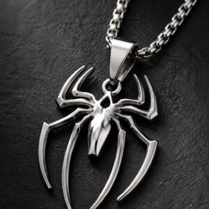 na na spider design stainless steel pendant necklace for men original imahng7bwbbbkhzu